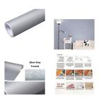 0001195 Solid Color Wall Stickers Murals Frosted Contact Paper 753922541266