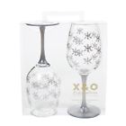 Qwg-21185 009292633767 Gibson Acrylic Wine Glass Set Snowflakes Qwg-21185 009292633767 Gibson Acrylic Wine Glass Set Snowflakes