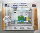 017641141658 Seville Classics New Organizer Tier Adjustable Nickel Pack
