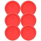 0669900229340 Pyrex Red Cup Round Storage Lid Pack Bundle