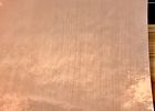 06f-c8m22-06 Handmade Copper Brush Paper Rolls Polybrush Shelf Liner Brushed Inch