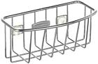 071691228028 Chrome Brush Holder Kitchen Decor Sponge Organizes Sponges