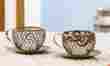 085296 Giftcraft 2 Pc Coffee Cup Shaped Candle Holders Or Flavor Pods Holder Kitchen Decor 067103401257 085296 Giftcraft 2 Pc Coffee Cup Shaped Candle Holders Or Flavor Pods Holder Kitchen Decor 067103401257