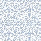 09f-c9a7f3-12 Brand Antique Floral Blue Adhesive Drawer She 790444047777