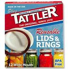 1020 Tattler Wide Mouth Canning Lids 1020 Tattler Wide Mouth Canning Lids