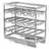 1105-1 Household Essentials Brushed Metal Cabinet Pull Out Wine Bottle Rack Organizers Dra 040071121020 1105-1 Household Essentials Brushed Metal Cabinet Pull Out Wine Bottle Rack Organizers Dra 040071121020