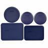 1123265 Pyrex Blue Replacement Lid Set 681920958826