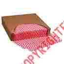 117b12rc Brown Paper Kraft Red White 12 Wax Sheet 5000 Cs