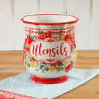118564.01r The Pioneer Woman Vintage Floral Utensil Holder Kitchen 085081398154 118564.01r The Pioneer Woman Vintage Floral Utensil Holder Kitchen 085081398154
