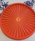 1205-4 Tupperware Vintage Servalier Replacement Round Orange Lid