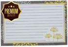 1219-545 My Family Recipes Series Recipe Cards Yellow Floral