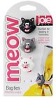 12415 Joie Meow Cat Themed Silicone Bag Ties Multi Purpose Reusable