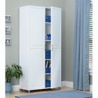 12523 Ameriwood White Kitchen Cabinet 0761656412523
