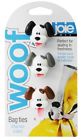 12605 Joie Woof Silicone Bag Ties Multi Purpose Reusable Food Keeper