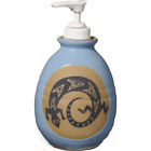 136geckopacificblue Always Azul Pottery Gecko Soap Dispenser 192422439114