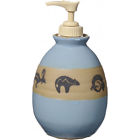 136swmimbrespacificblue Always Azul Pottery Southwest Mimbres Soap Dispenser 192420898982