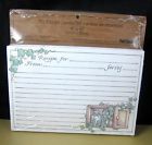 1422072 Pier Imports New Pkg Of Lined Recipe Cards Ct Ivy
