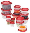 169800 Rubbermaid New Easy Find Lid Set Clear Bottom 071691437413