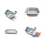 170017 Sammart Collapsible Dish Drainer With Board Foldable Drying 843050100173