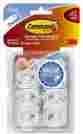 17006clr-vp Unbranded-generic Command Mini Hooks Clear