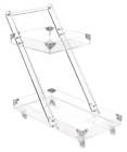 3755346 181002 Coaster Serving Cart In Clear Id 021032382759