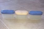 1843 Tupperware 3 Spice Salt