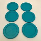 1901 Anchor Hocking Food Storage Teal Round Replacement Lid Cover For 1901 Anchor Hocking Food Storage Teal Round Replacement Lid Cover For
