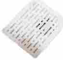 1g1706wht Rubbermaid Small White Anti-microbial Sink Mat 071691428480