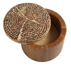 20-2187 Totally Bamboo Round Salt Box Tree Of Life 875118008688