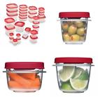 71691507789 2005627 Rubbermaid Easy Find Lids Food Storage Container Set