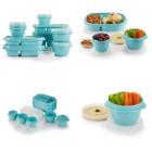 71691507833 2005692 Rubbermaid Takealongs Meal Prep Kit Set Reflecting Pool