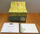 2011032 Lang Recipe Card Box Graycliff Floral Dividers Bonus Cards
