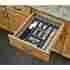 Gct-3s-52 21.25-in Rev-a-shelf Gray Trim To Fit X 17.5-in Plastic Storage Kitchen Drawer Organizer 090713818245