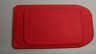 2232-pc Pyrex Red Rectangular Lid Cover For Glass Dish