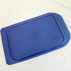 2233-pc Pyrex Serve Store Quart Lid Blue Oblong Baking Dish Top 2233-pc Pyrex Serve Store Quart Lid Blue Oblong Baking Dish Top