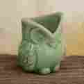 228921 Novica Happy Owl Celadon Ceramic Toothpick Holder 808773545571 228921 Novica Happy Owl Celadon Ceramic Toothpick Holder 808773545571