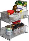 2304 Ybm Home Tier Mesh Roll Out Cabinet Organizer Drawer
