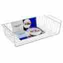 2313102011 Schulte 1 Organized Living Large Under-shelf Basket White Cabinet Organizers 696730920918