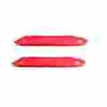 C-222-pc 232-pc Pyrex Red Replacement Lid 2 Quart 7 X 11 For Qt Dish Pack