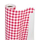 81654018665 236239852 Unbranded Gingham Grip Bonded Shelf Liner Washable Durable