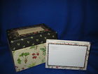 2389 Garden Herb C.r Gibson Recipe File Box W Cards New 082272877931
