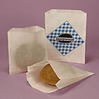 250ea 6 X 3/4 6-1/2 Paper Sandwich Bag Pkg. Mart. Free Delivery