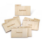 270152 Prosumers Choice Real Wood Recipe Card Specialty Organizer 808068013792