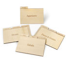 270153 Prosumers Choice Real Wood Recipe Card Specialty Organizer 808068013808