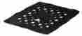 2993-ar-bla Rubbermaid Black Antimicrobial Sink Mat 071691249610