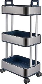 B09j9xsd47 3 Tier Rolling Stainless Steel Mobile Unit Storage Organizer Utility Cart