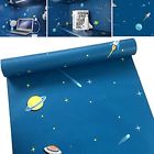 300438 Shelf Liners Funny Universe Decorative Contact Paper Removable 736950587895