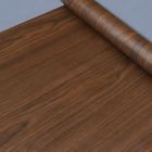 300485 Brown Wood Grain Contact Paper Self Adhesive Shelf Liner Door