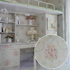 300738 Retro Rose Contact Paper Light Green Shelf Line 736950590031
