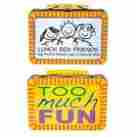 300806943 Wl 10cm X 15cm Orange Lunch Box Photo Frame With Too Much Fun Design Free Delive